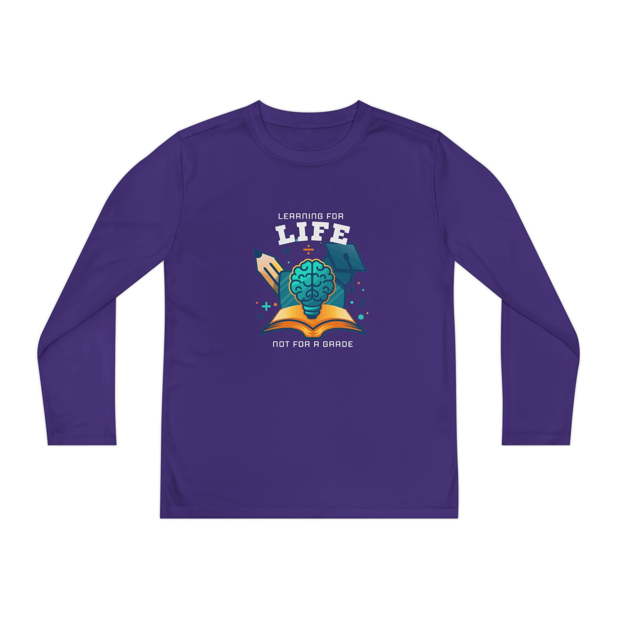 Learning for Life Youth Long Sleeve Tee — Life Learner