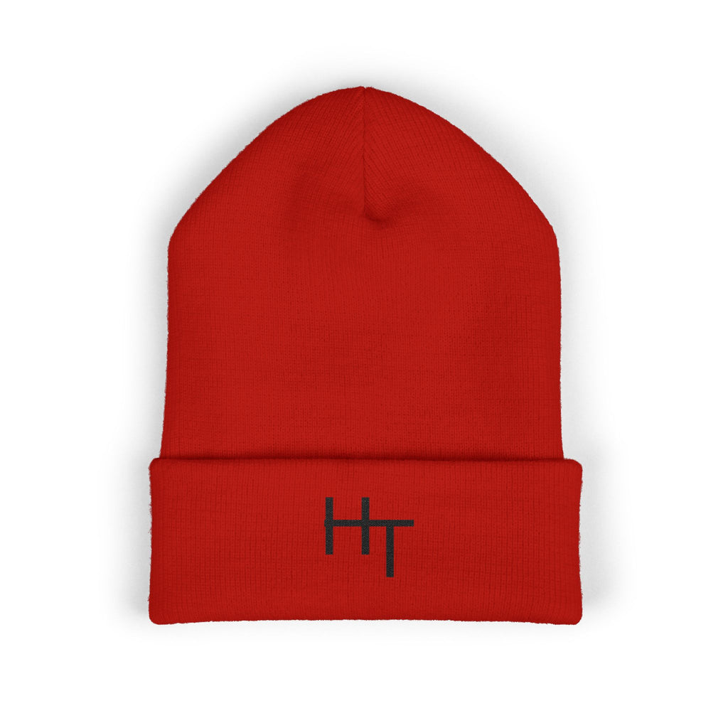 Minimalist Cuffed Beanie w/Embroidered logo