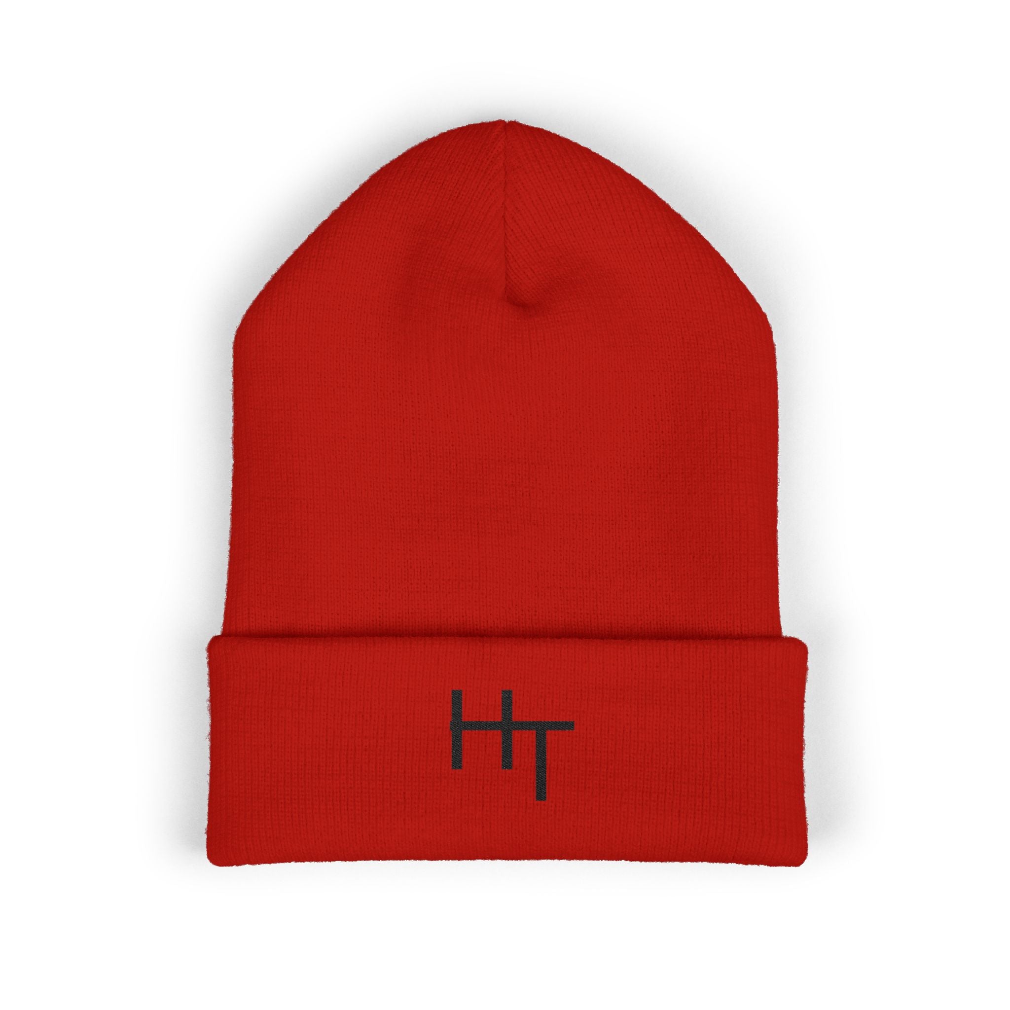 Minimalist Cuffed Beanie w/Embroidered logo