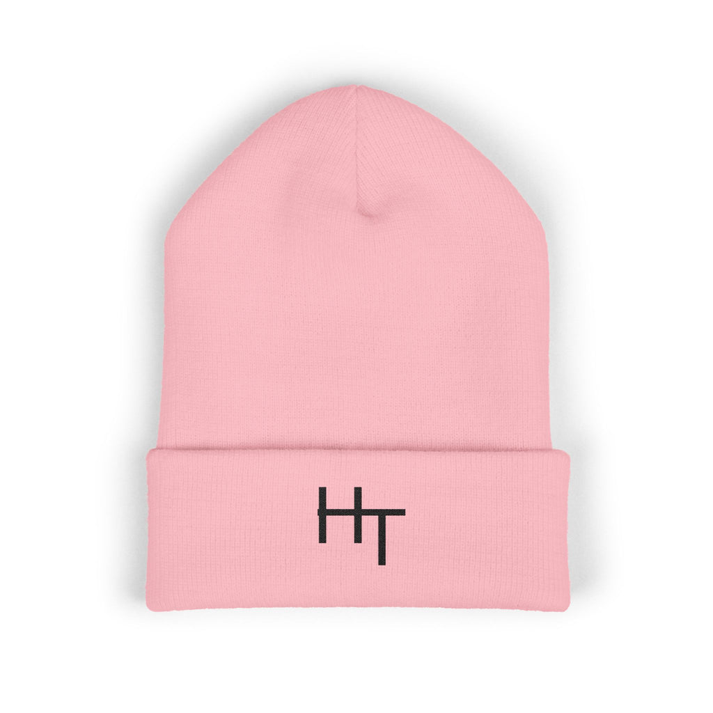 Minimalist Cuffed Beanie w/Embroidered logo