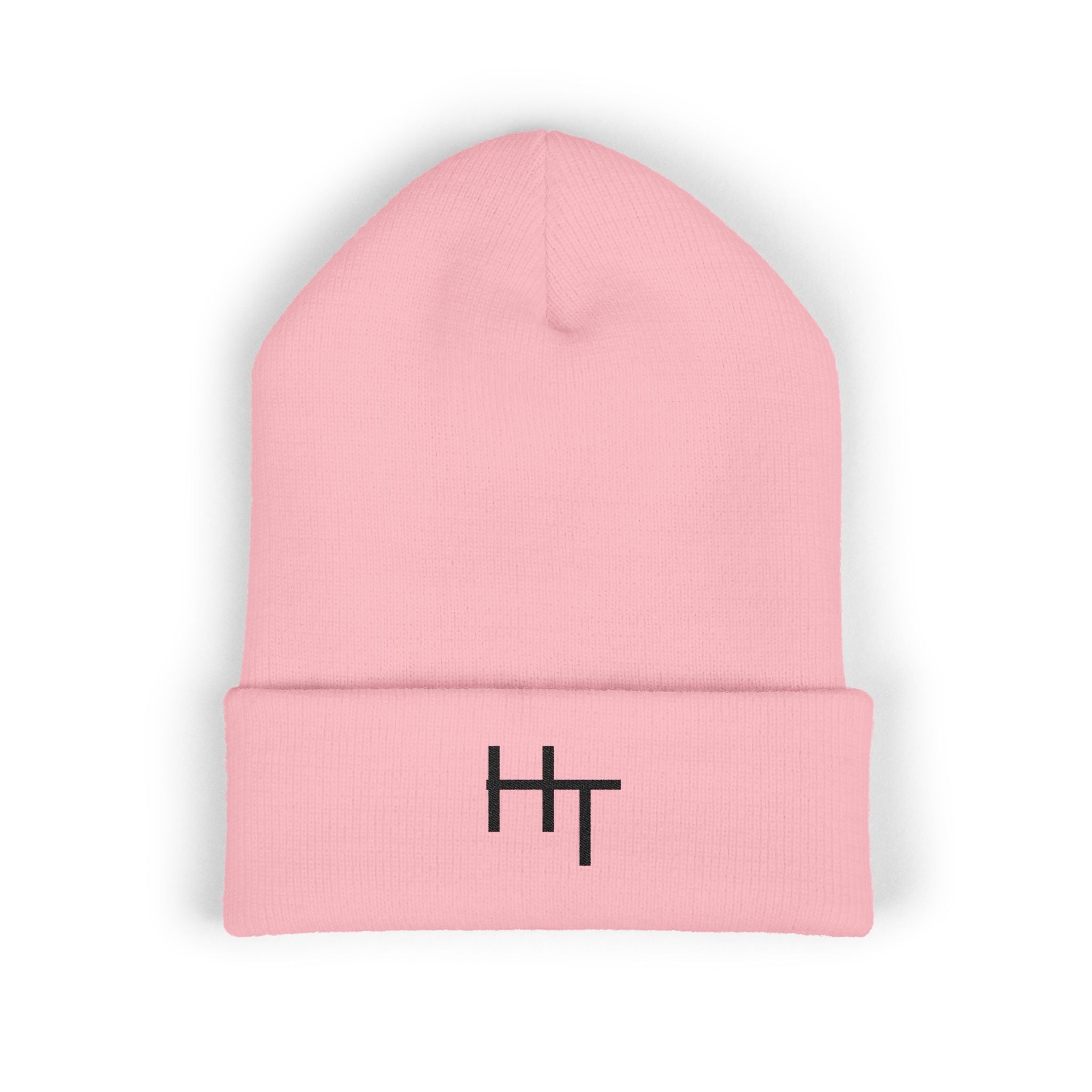 Minimalist Cuffed Beanie w/Embroidered logo