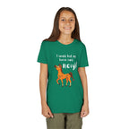 Youth Tee - 'I Would But My Horse Said Neigh' Cute Ornamental Horse