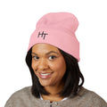 Minimalist Cuffed Beanie w/Embroidered logo