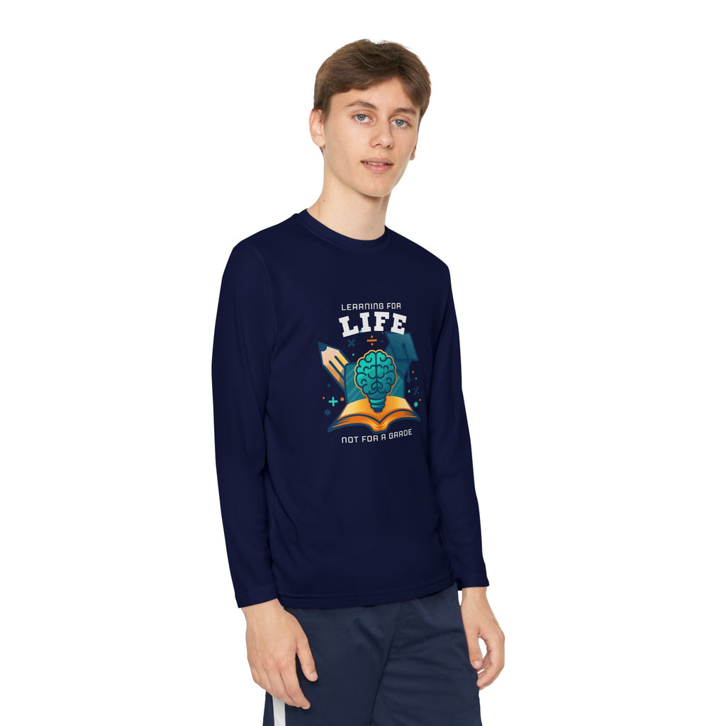 Learning for Life Youth Long Sleeve Tee — Life Learner