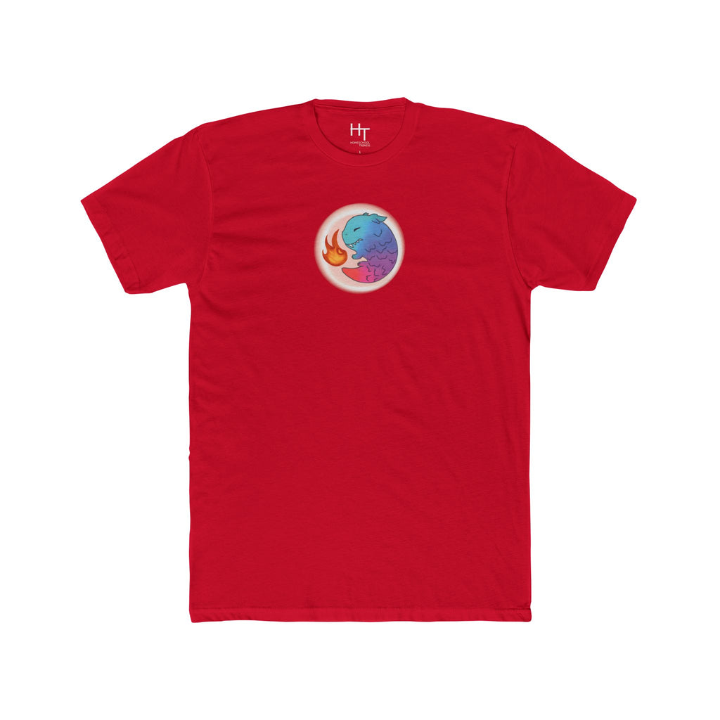 Mystical dragon Tee — Colorful Watercolor look