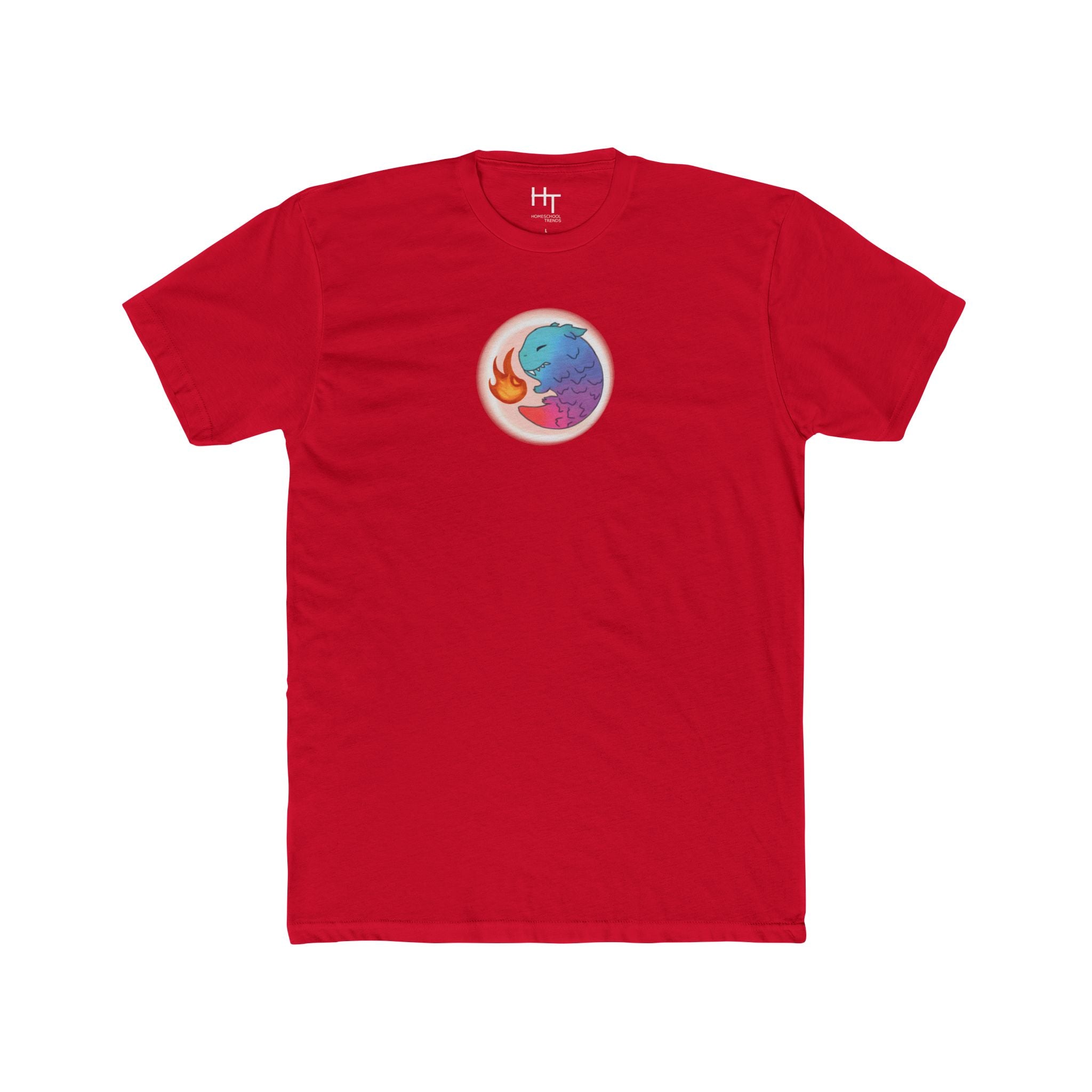 Mystical dragon Tee — Colorful Watercolor look