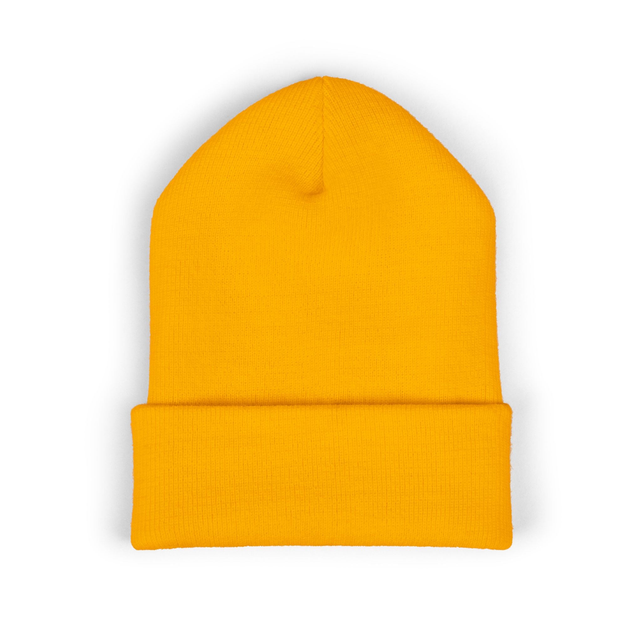 Minimalist Cuffed Beanie w/Embroidered logo