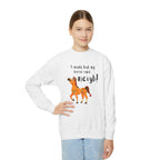 Youth Sweatshirt — 'I Would But My Horse Said Neigh' Cute Ornamental Horse
