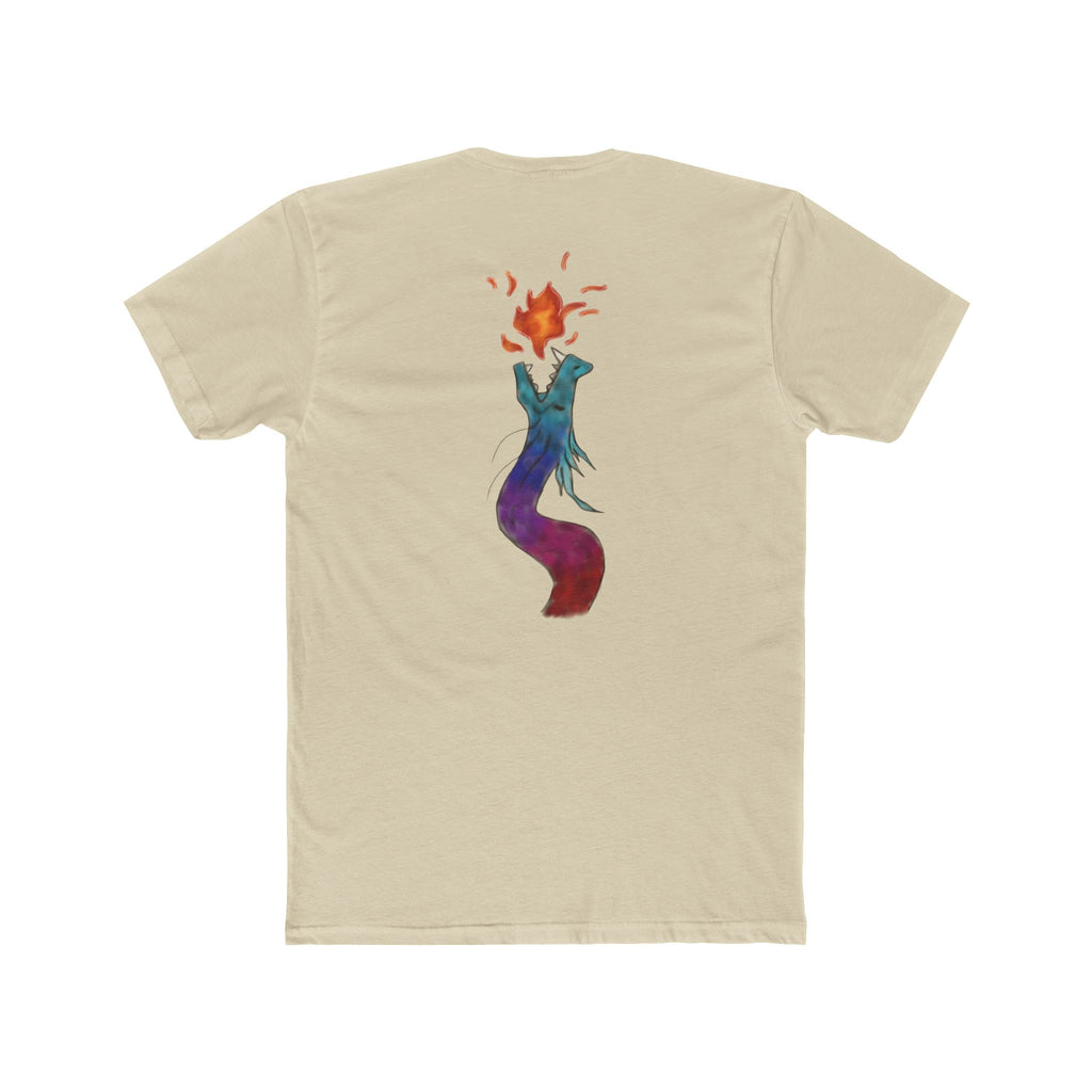 Mystical dragon Tee — Colorful Watercolor look