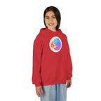 Youth Hoodie — Colorful Fire-Breathing Dragon Graphic