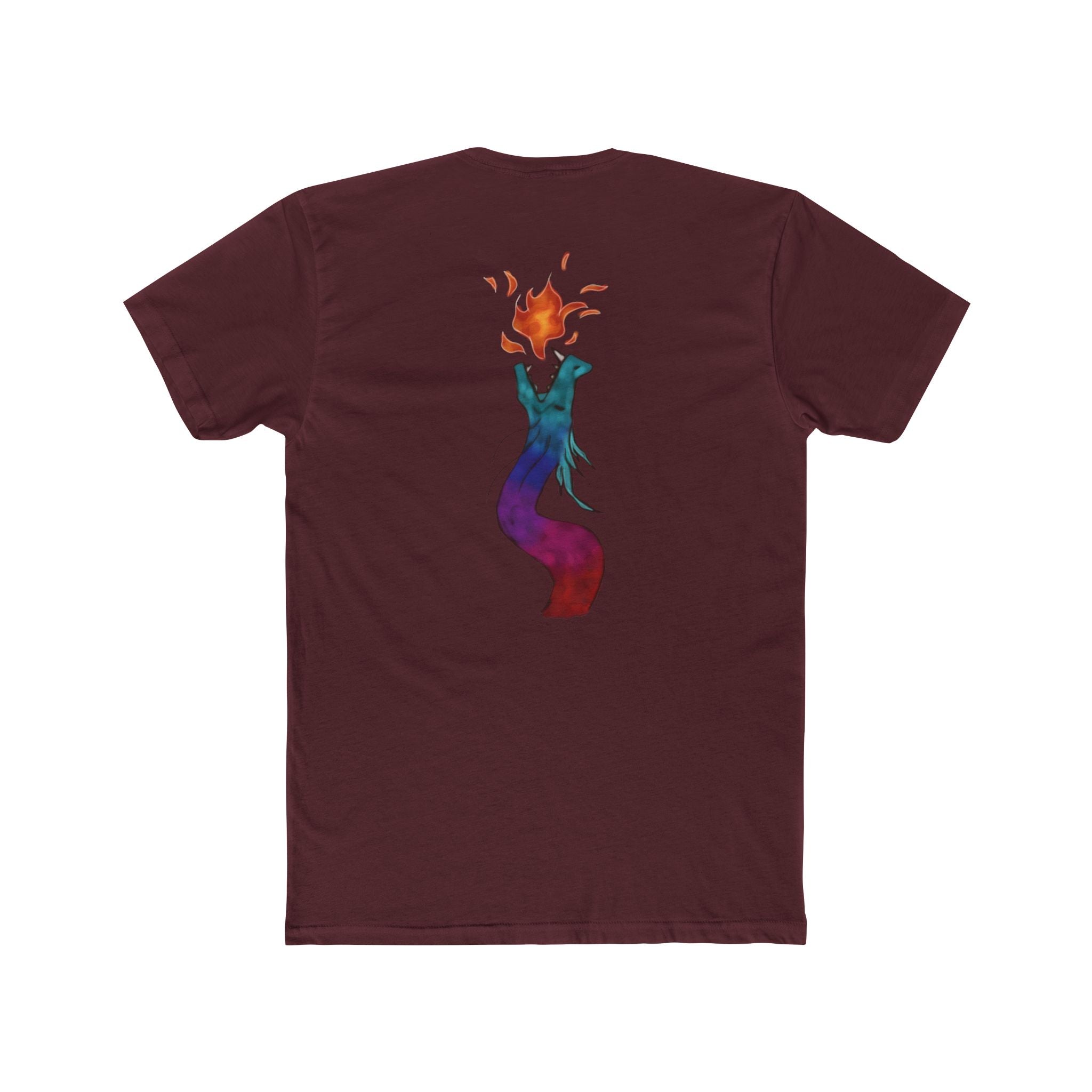 Mystical dragon Tee — Colorful Watercolor look