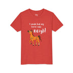 Youth Tee - 'I Would But My Horse Said Neigh' Cute Ornamental Horse