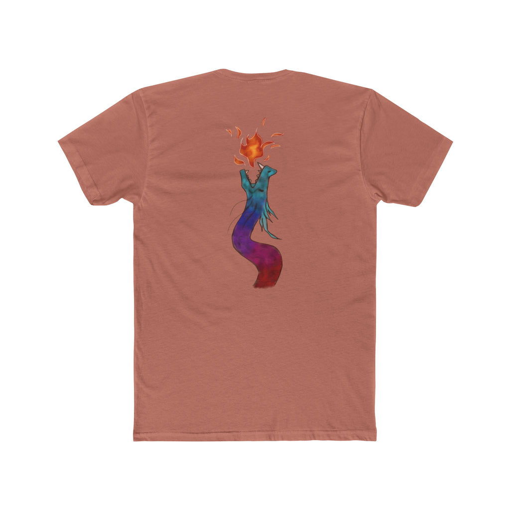 Mystical dragon Tee — Colorful Watercolor look