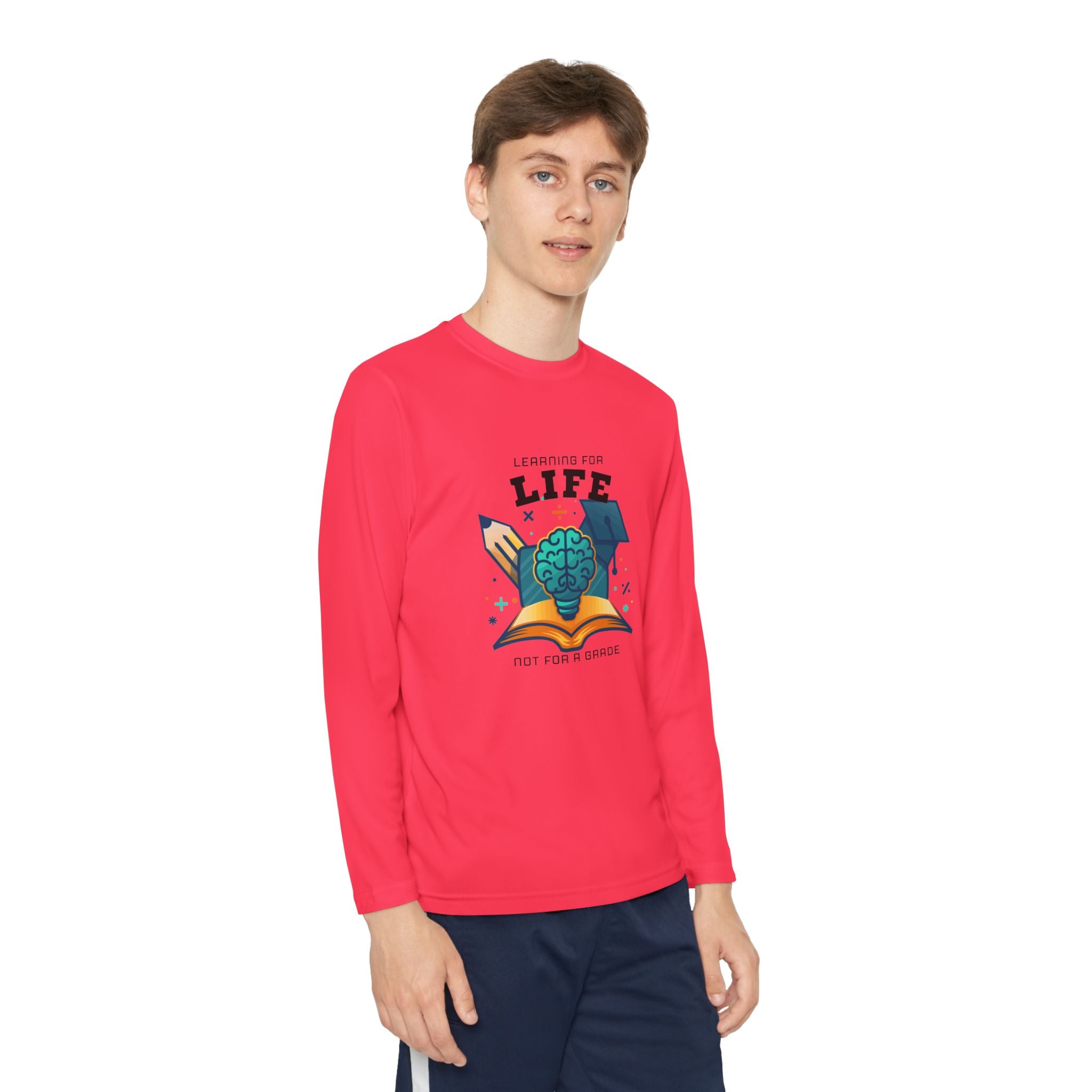 Learning for Life Youth Long Sleeve Tee — Life Learner