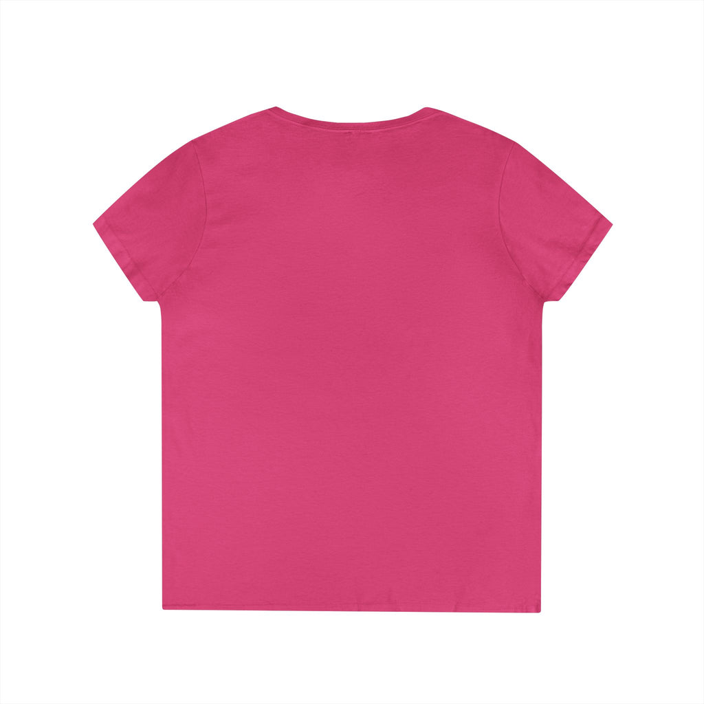 Minimalist Ladies' V-Neck T-Shirt
