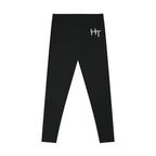 Minimalist Leggings — Black High-Waist Stretch Yoga & Activewear