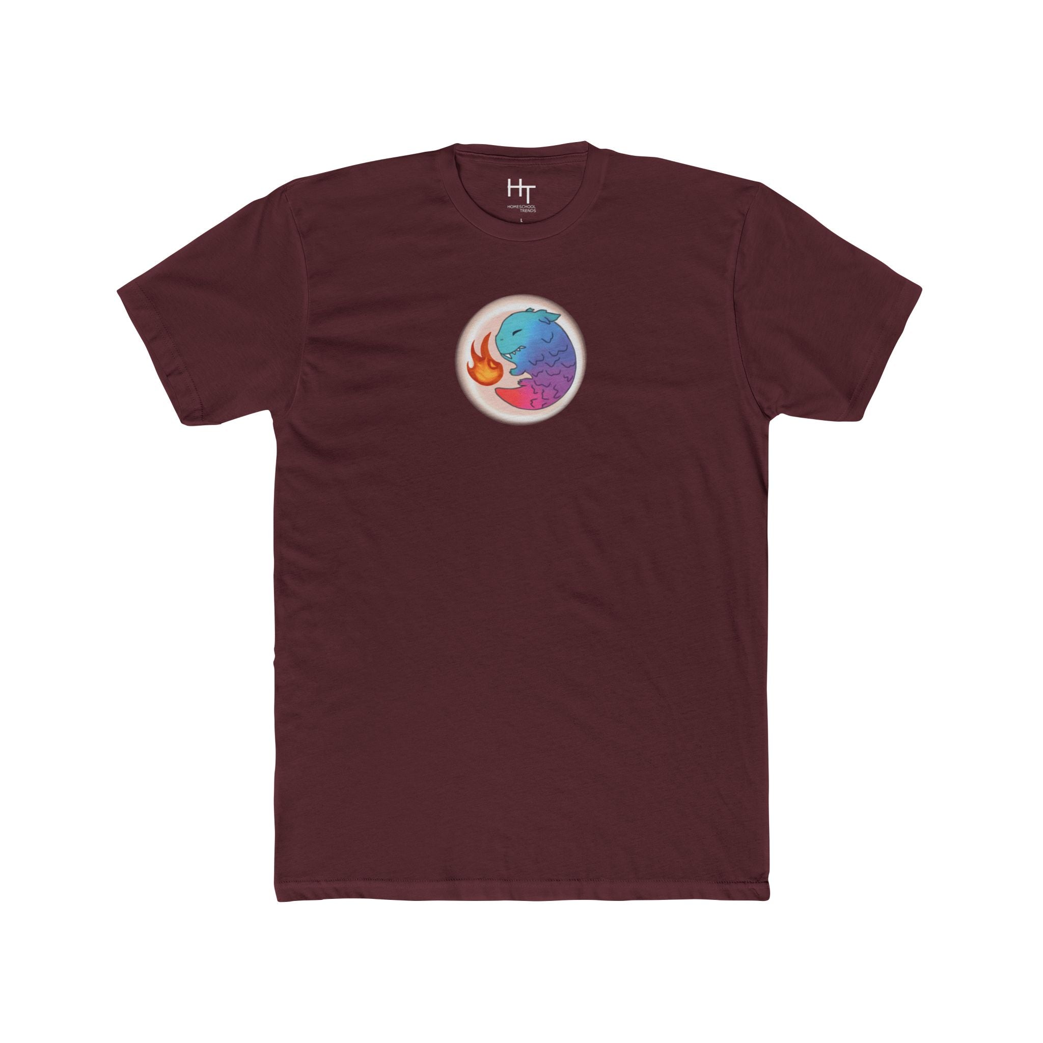 Mystical dragon Tee — Colorful Watercolor look