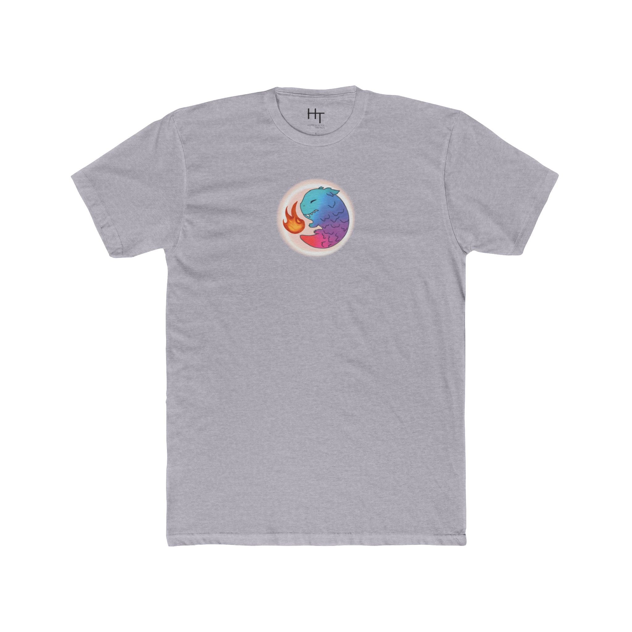 Mystical dragon Tee — Colorful Watercolor look