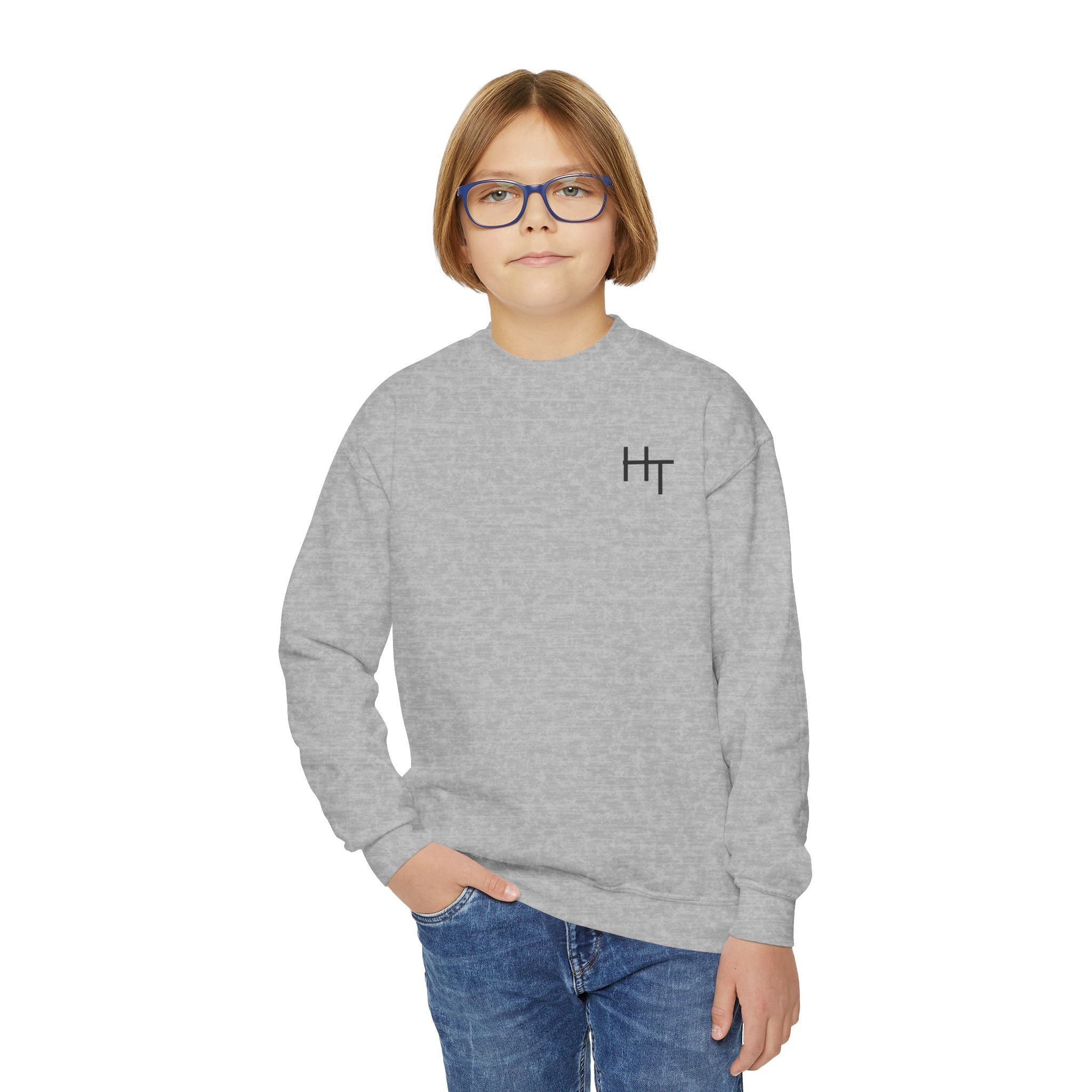 Minimalist Youth Crewneck Sweatshirt