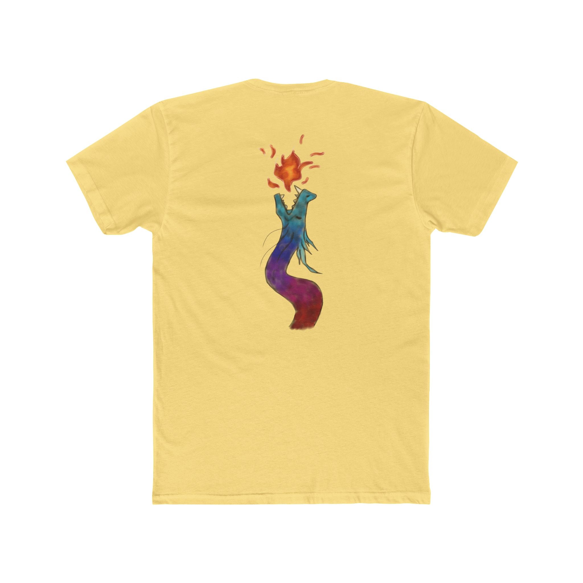 Mystical dragon Tee — Colorful Watercolor look