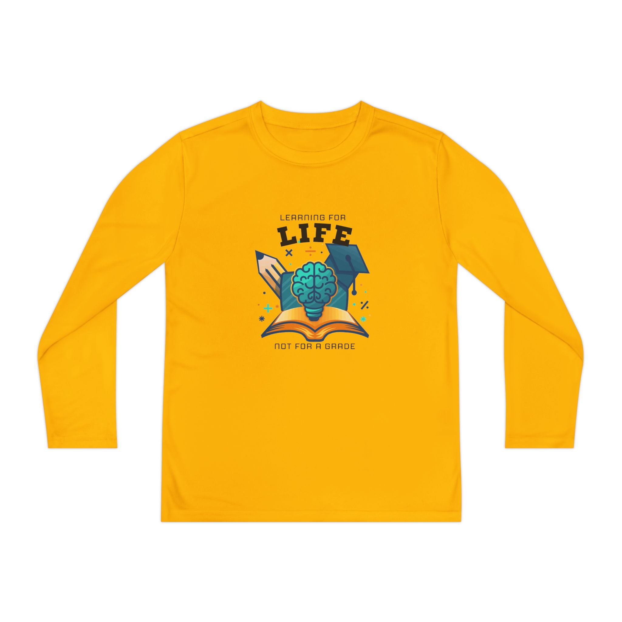 Learning for Life Youth Long Sleeve Tee — Life Learner